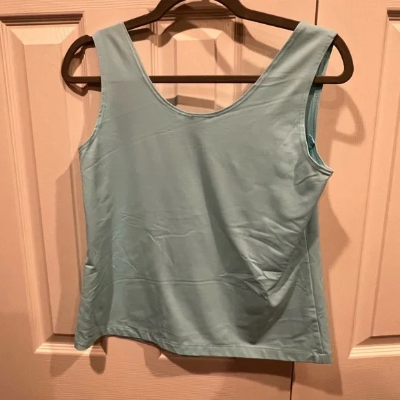 Chico’s blue classic layering tank - Picture 6 of 6